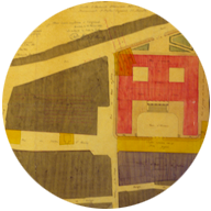 ARCHIVES DE LA SOMME, AMIENS - Plan dessiné sur papier calque, XXème